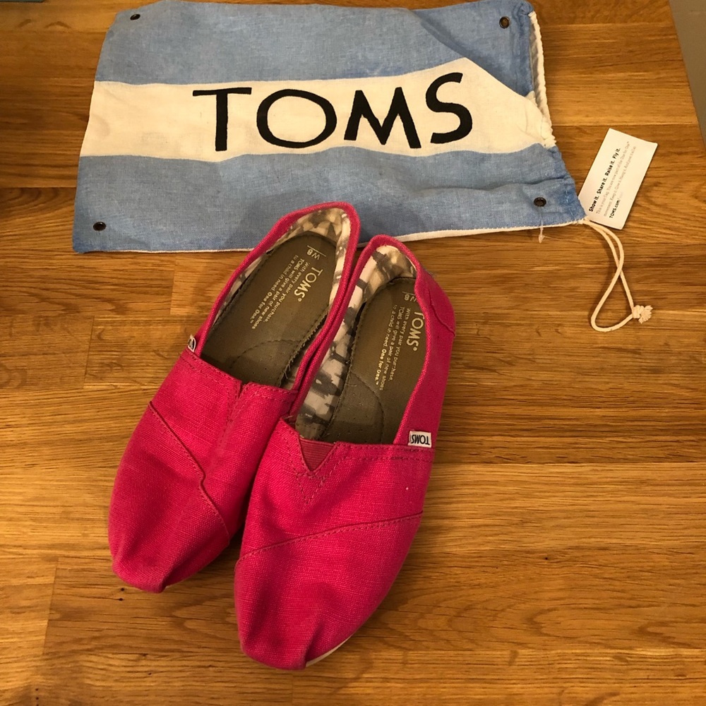 Pink Women’s TOMS size 8